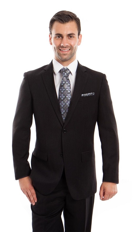 Tazzio Mens Suit M121-01-BLK