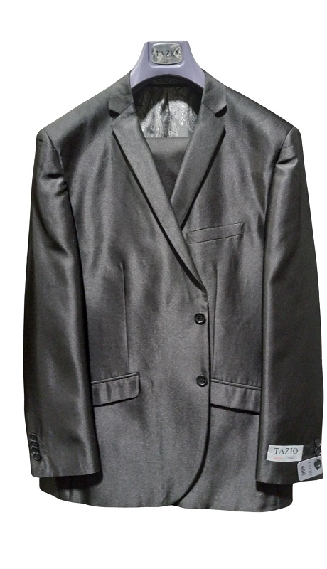 Tazzio Mens Suit M125S-01-BLK
