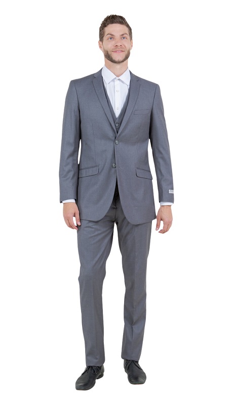 Tazzio Mens Suit M154S-04-GRY