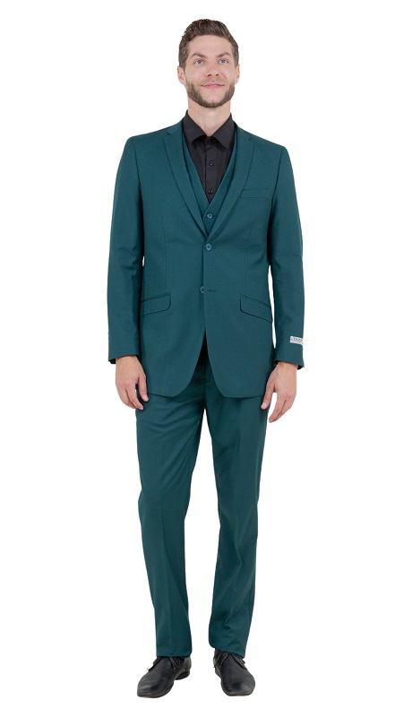 Tazzio Mens Suit M154S-16-TIDEPOOL
