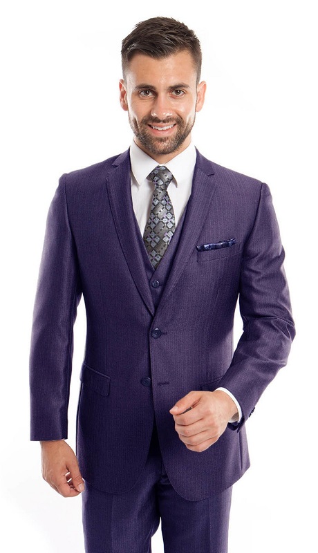 Tazzio Mens Suit M157S-04-DARK-BLUE