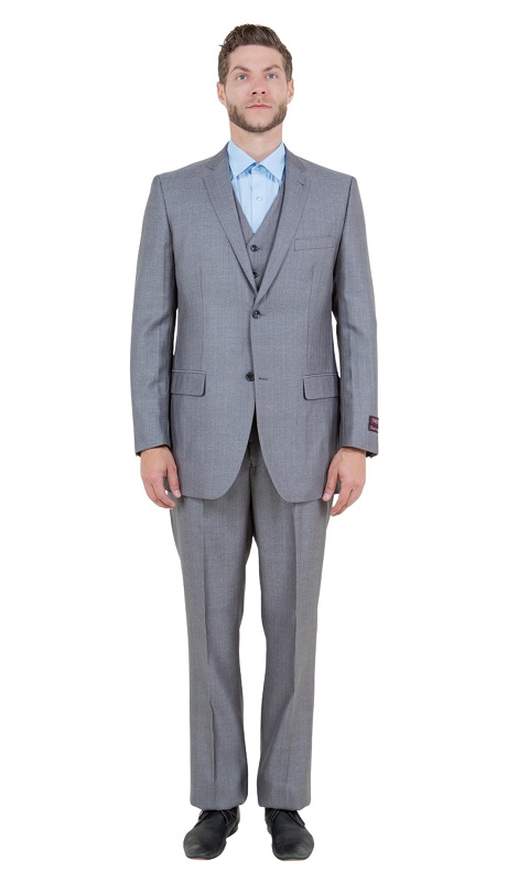 Tazzio Mens Suit M158-01-GRY