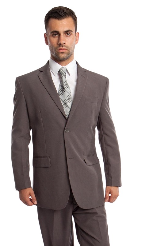 Vitto Mens Suit M170-03-GREY-LIGHT GREY