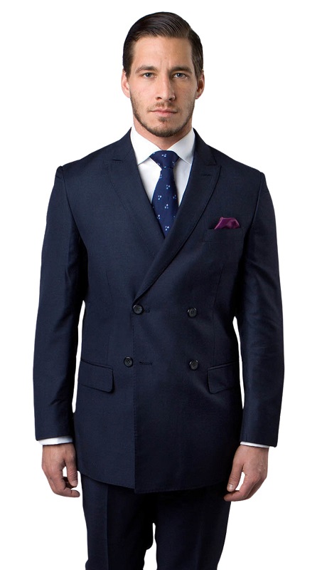 Tazzio Mens Suit-M178S-02-Navy