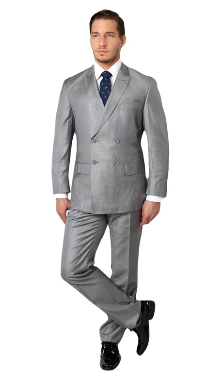 Tazzio Mens Suit-M178S-03-Grey