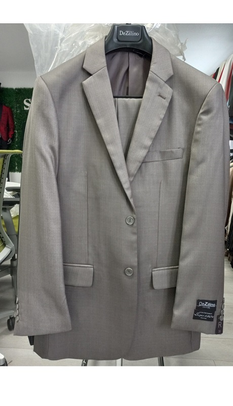 Dezilino Mens Suit M205-GRY