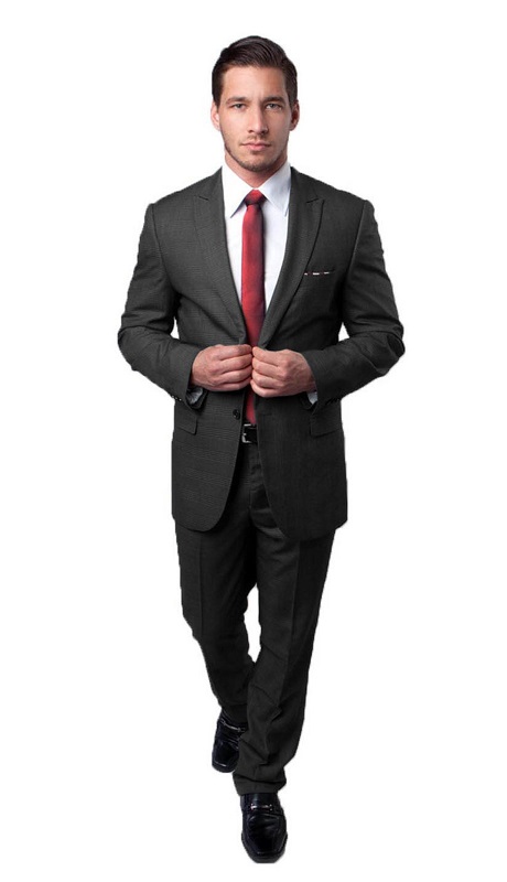 Tazzio Mens Suit M206S-01-Black