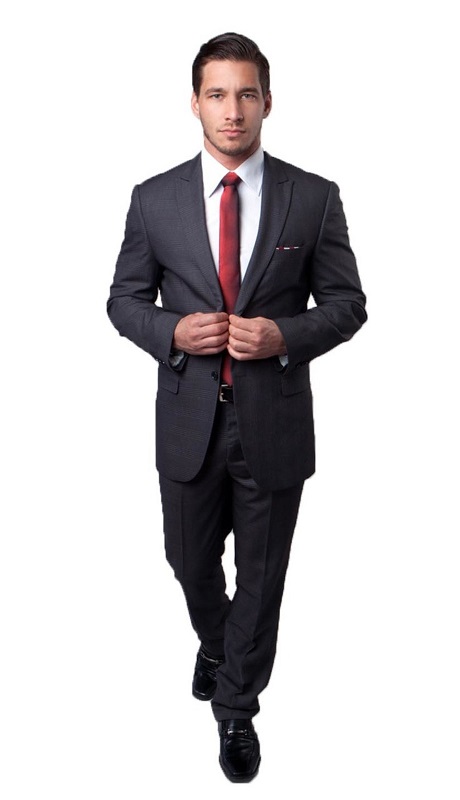 Tazzio Mens Suit M206S-03-GREY