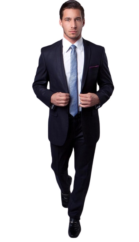 Tazzio Mens Suit M207S-01-NAVY 