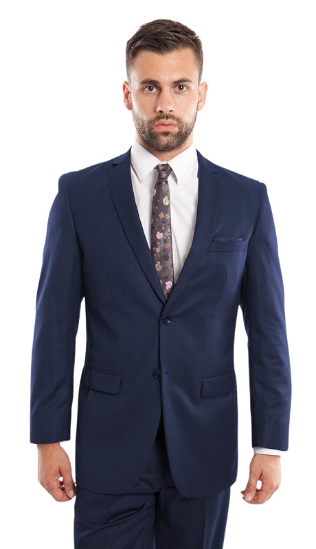 Tazzio Mens Suit M208S-02-NAVY
