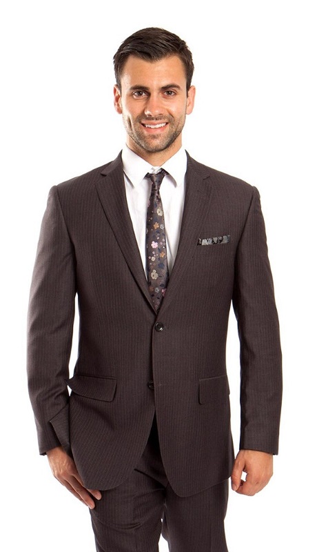 Demantie Mens Suit M215-03-GREY