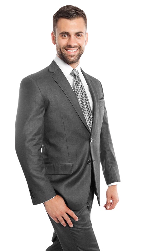 Demantie Mens Suit M223-04-Grey