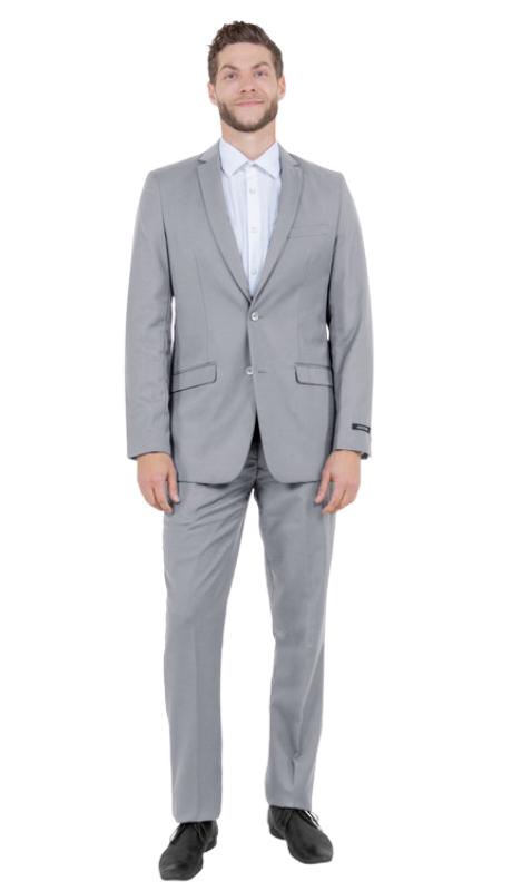 Azzuro Mens Suit M276S-05-LIT-GRY