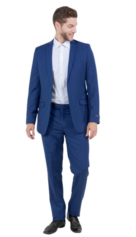 Azzuro Mens Suit M276S-07-INDIGO