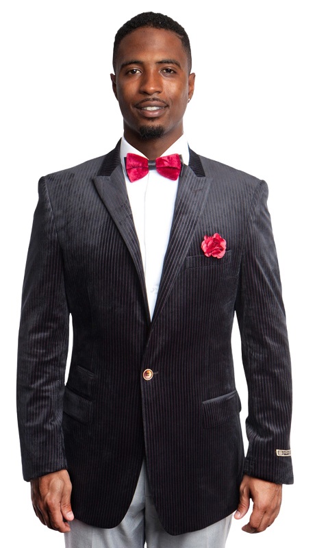 Empire Mens Sports Coat ME169-BLACK