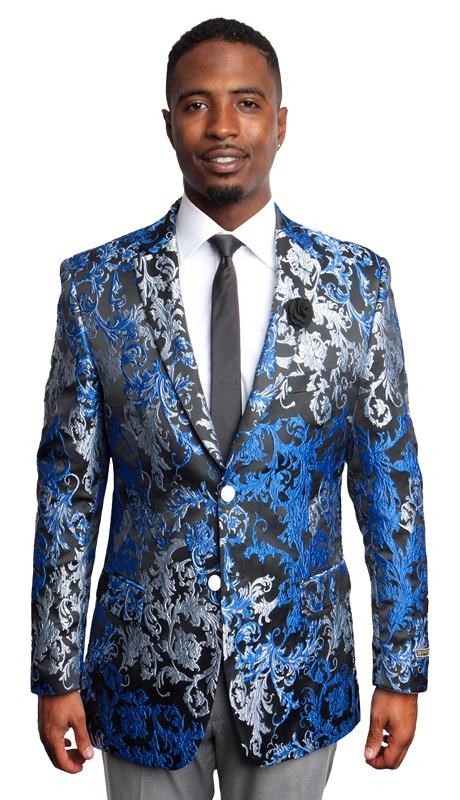 Empire Mens Sports Coat ME170-BLUE