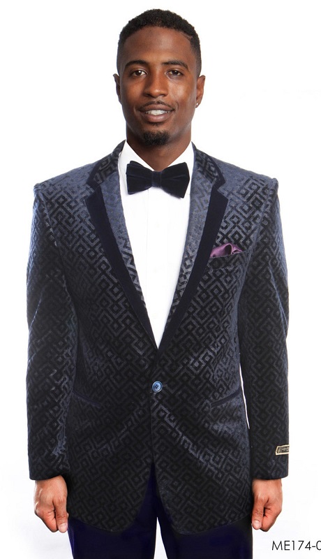 Empire Mens Sports Coat ME174-BLK
