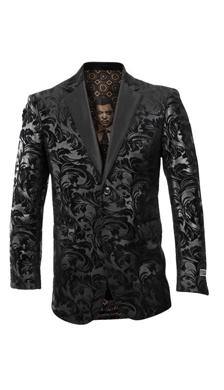 Empire Mens Sports Coat ME229-BLK