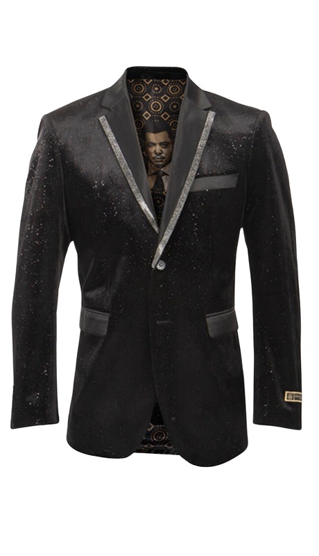 Empire Mens Sports Coat ME230-BLK