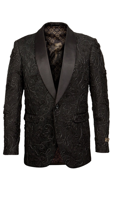 Empire Mens Sports Coat ME257H-BLK