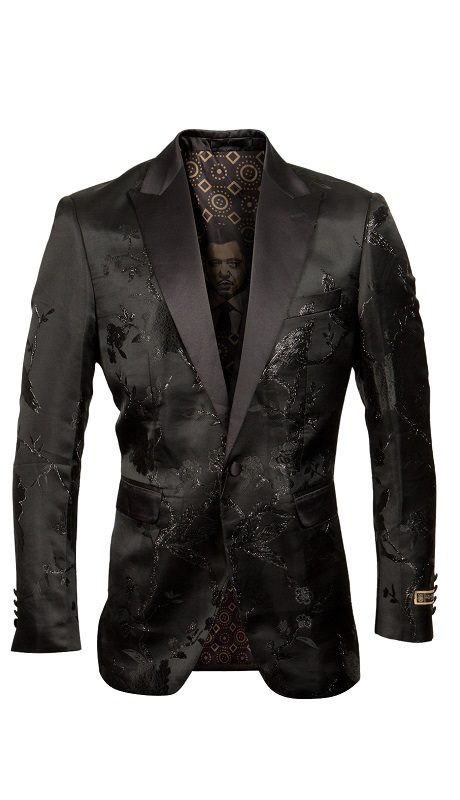 Empire Mens Sport Coat ME266H-02-BLK