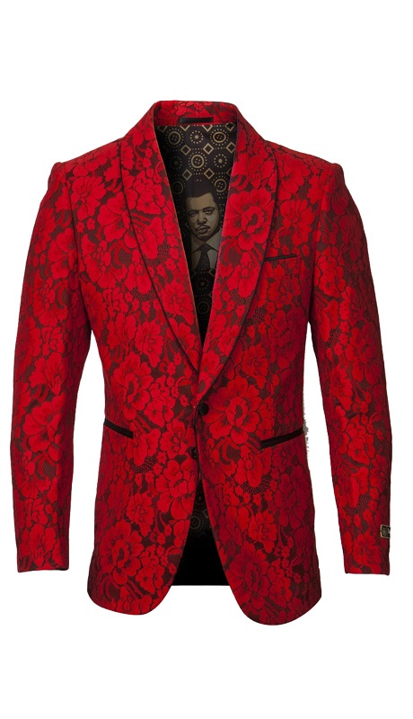 Empire Mens Sports Coat ME277H-02-RED