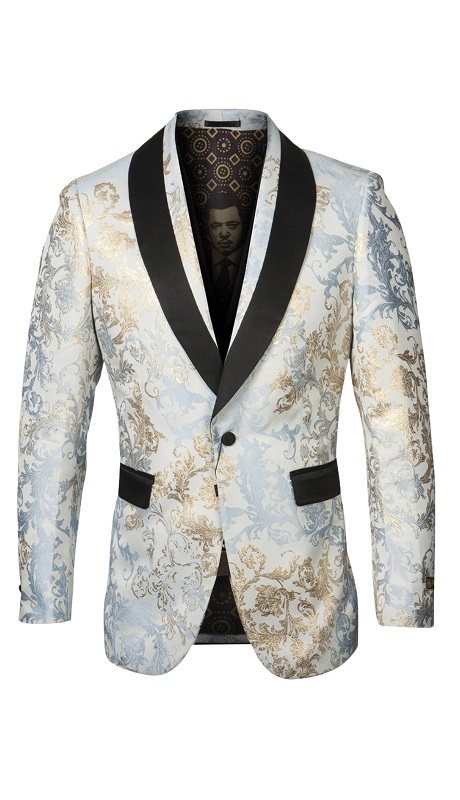 Empire Mens Sport Coat ME279H-02-WHT