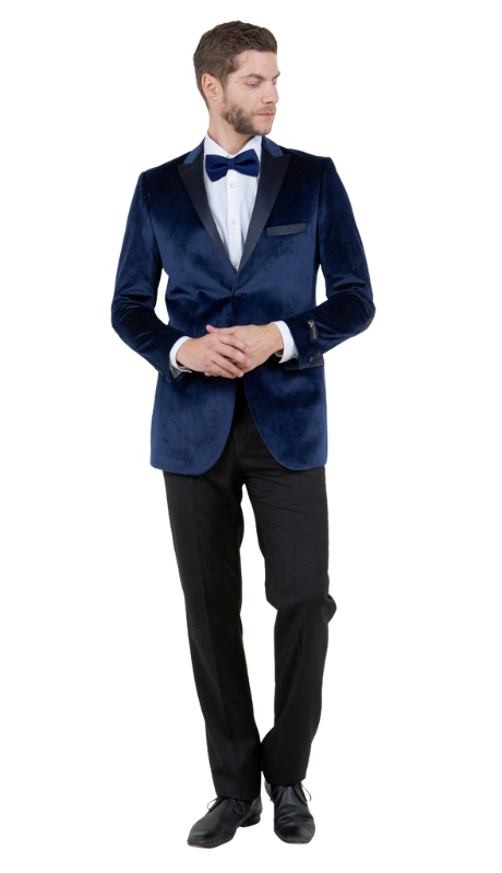 Tazzio Mens Sports Coat MJ114S-NAVY