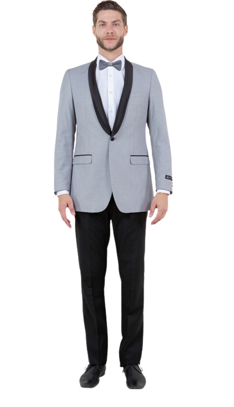 Tazzio Mens Sports Coat MJ118S-GRY