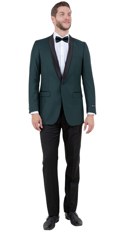 Tazzio Mens Sports Coat MJ118S-GRN