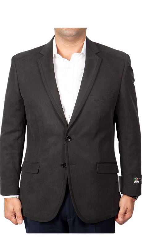 Tazzio Mens Sports Coat MJ119S-BLK