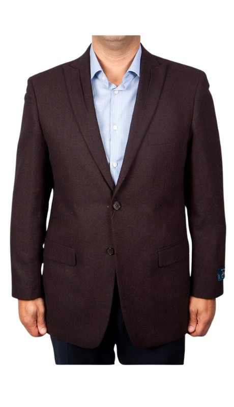 ZeGarieMens Sports Coat MJ121S-WINE