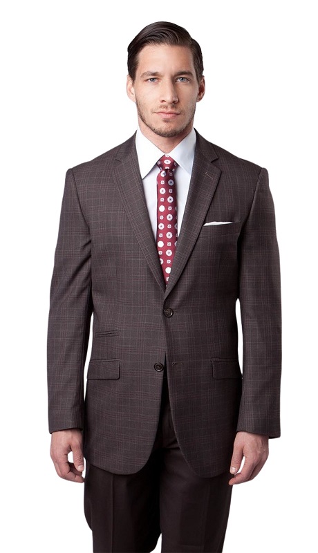 Demantie Mens Sports Coat MJ138-BRN