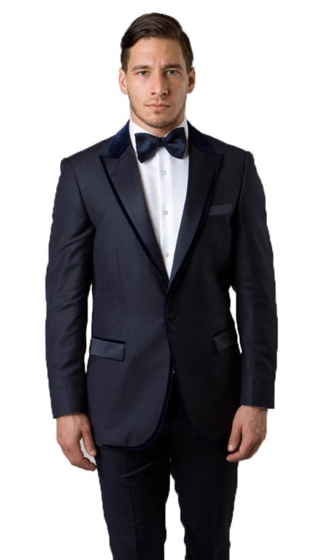 Empire Mens Sports Coat  MJ144S-NAVY