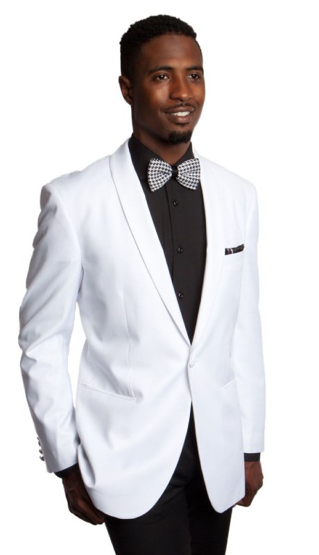  Empire Mens Sports Coat MJ168-WHT