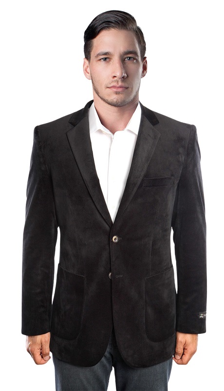 Empire Mens Sports Coat MJ176S-BLK
