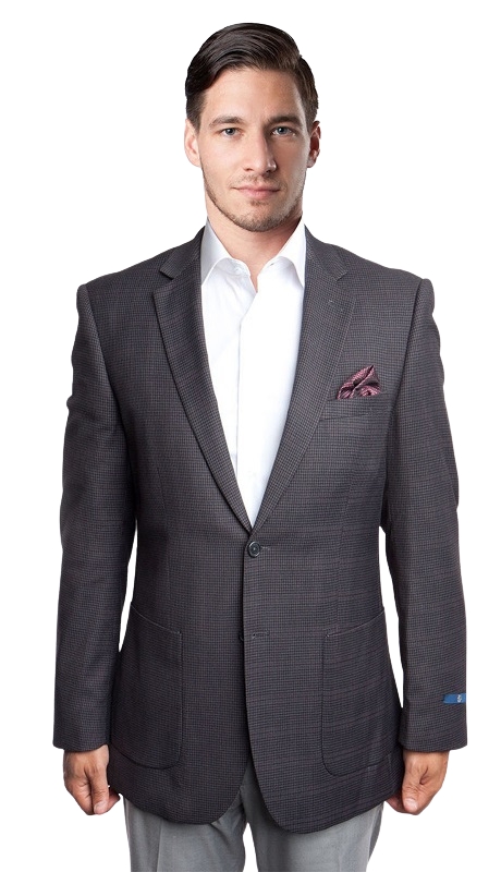 Empire Mens Sports Coat MJ178-GRY