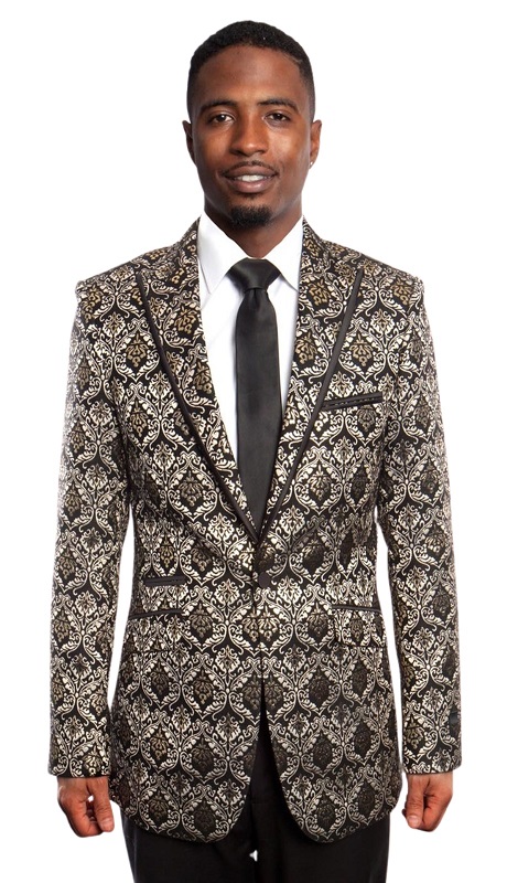 Empire Mens Sports Coat MJ203-01-SIL