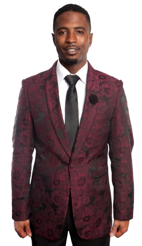Empire Mens Sports Coat MJ204-WIN-BLK