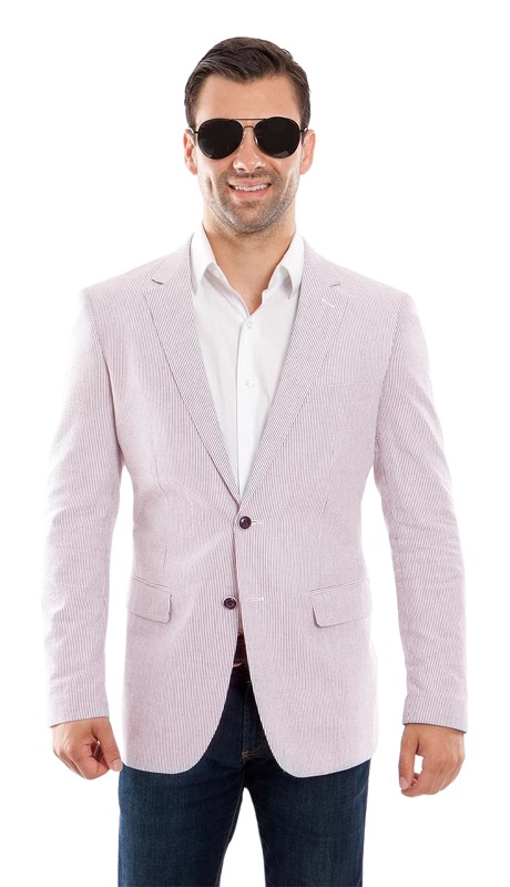 Empire Mens Sports Coat MJ214H-PINKISH TAN