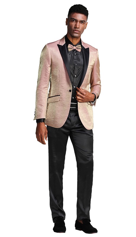Tazzio Mens Sports Coat MJ286S-ROSE