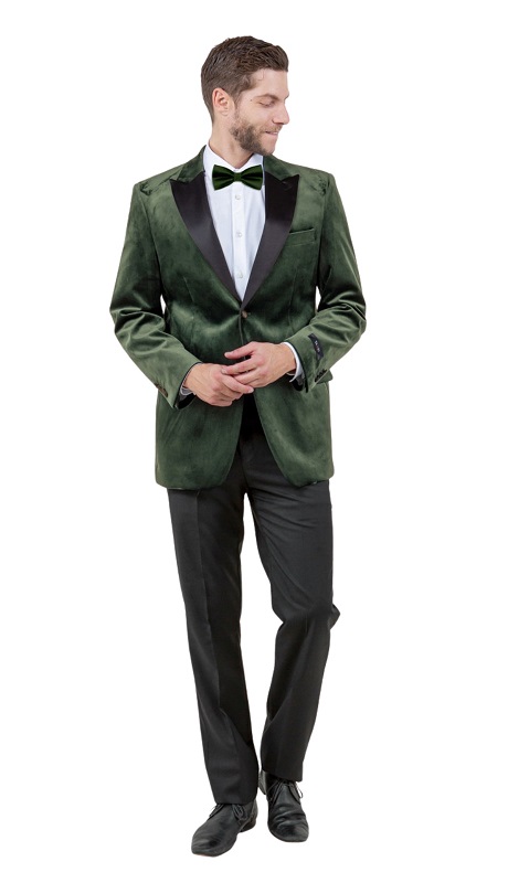 Tazzio Mens Sports Coat MJ301-04-OLIVE