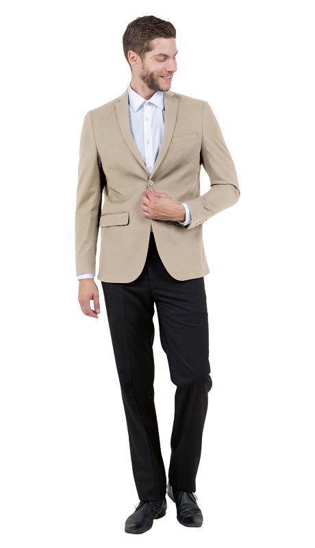 ZeGarie  Mens Sports Coat MJ379S-05 KHAKI