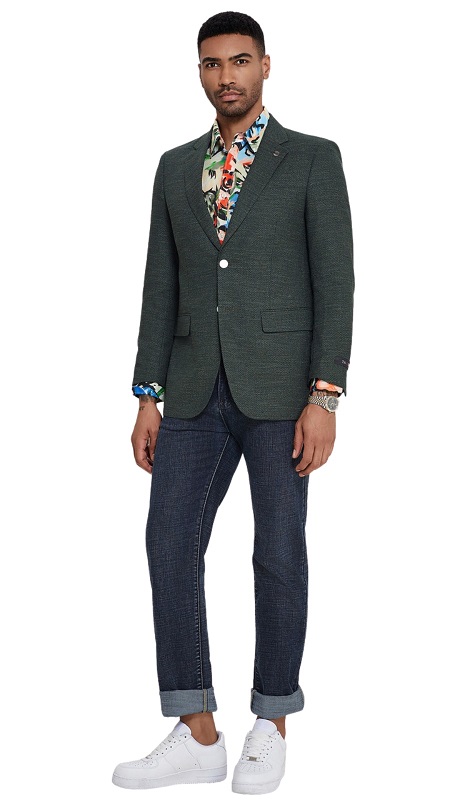 Empire Mens Sports Coat MJ381S-07-OLI