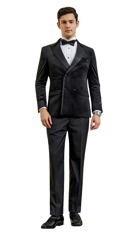 Tazzio Mens Sports Coat MJ424H1-01 BLACK
