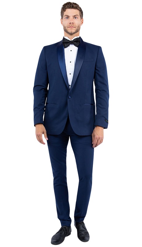 ZeGarie Mens Sports Coat MJT366-02-Navy