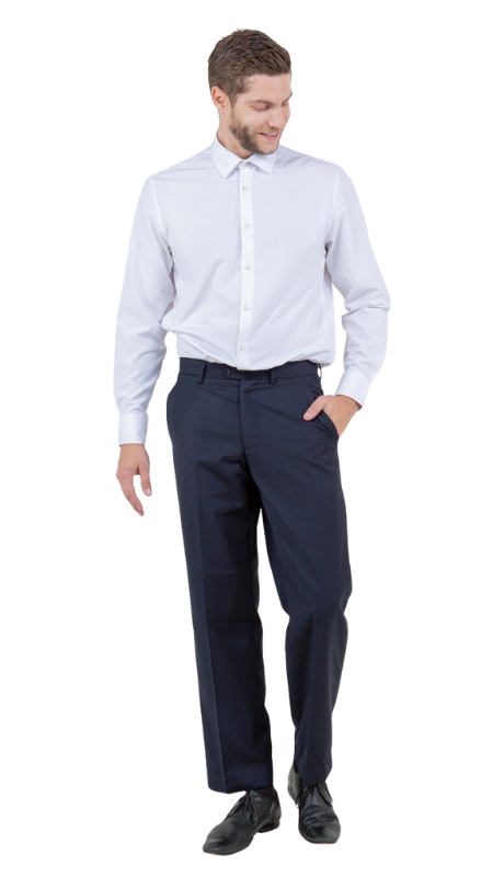 Demantie Mens Pant-MP101-DARK-NAVY