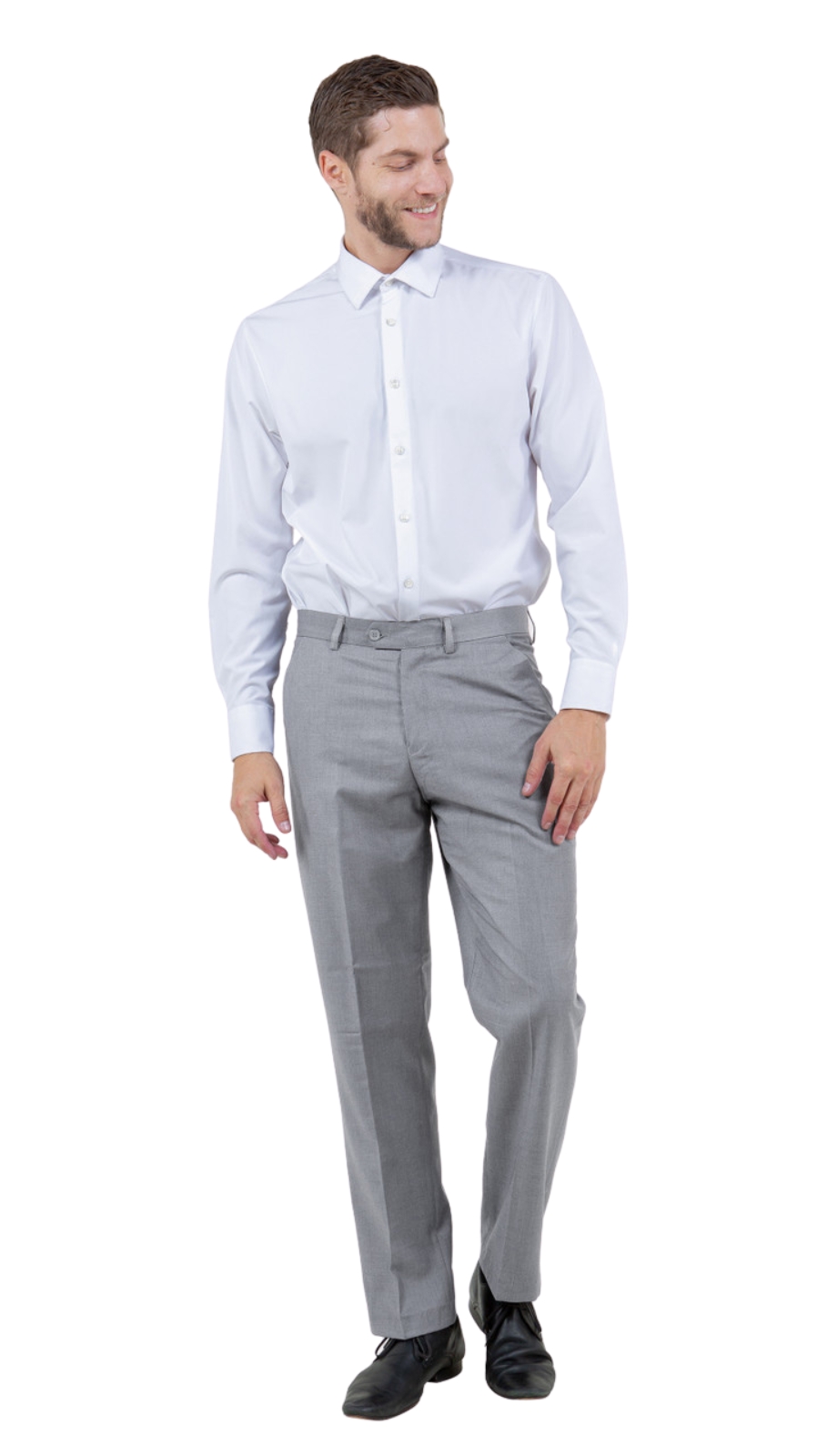 Demantie Mens Pant-MP101-LIT-GRY