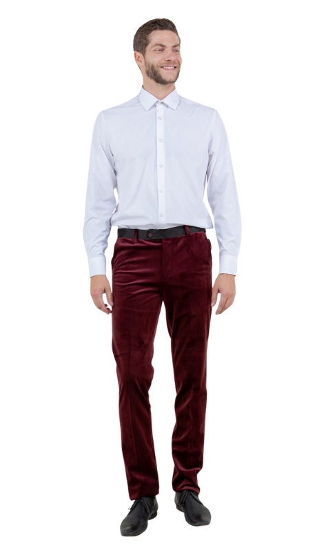 Tazzio Mens Pant MP107H-03-BURG