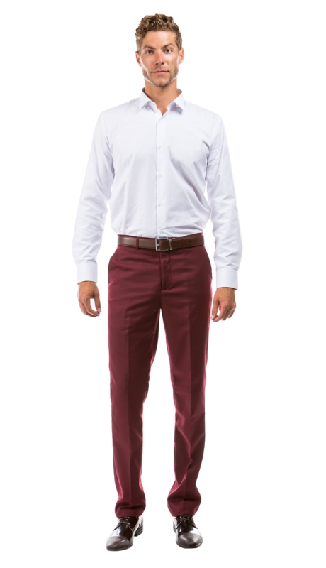 Azzuro Dress Pant  MP276S-04-BURG